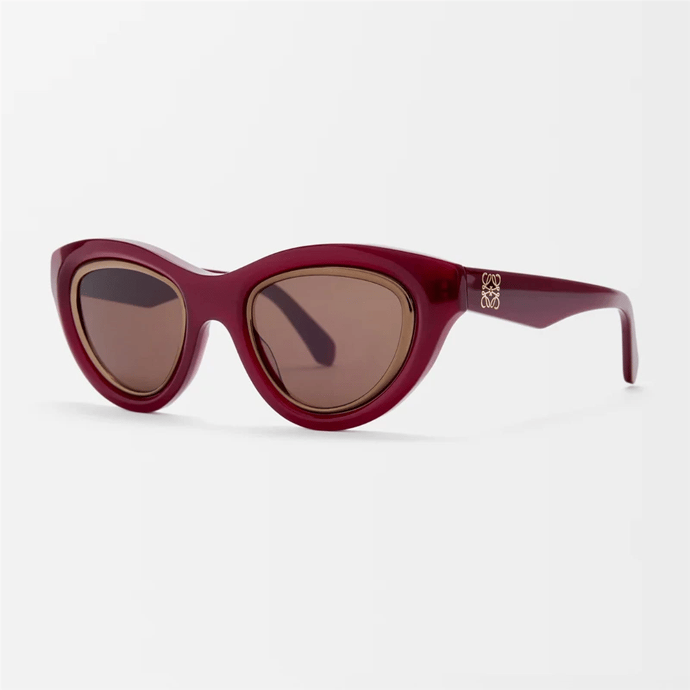 Loewe Mini Anagram Cateye LW 40182U 66E Kadın Güneş Gözlüğü