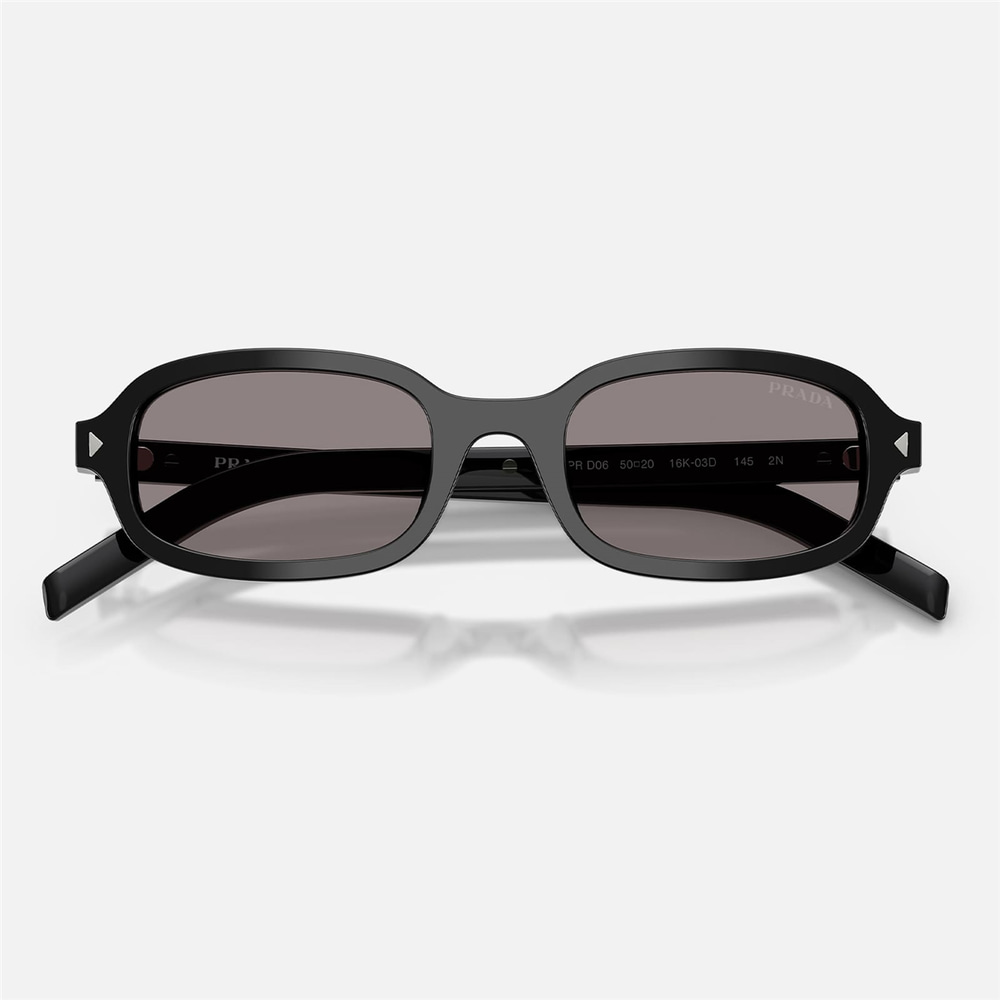 Prada PR D06S 16K03D 50 - Siyah Unisex Güneş Gözlüğü