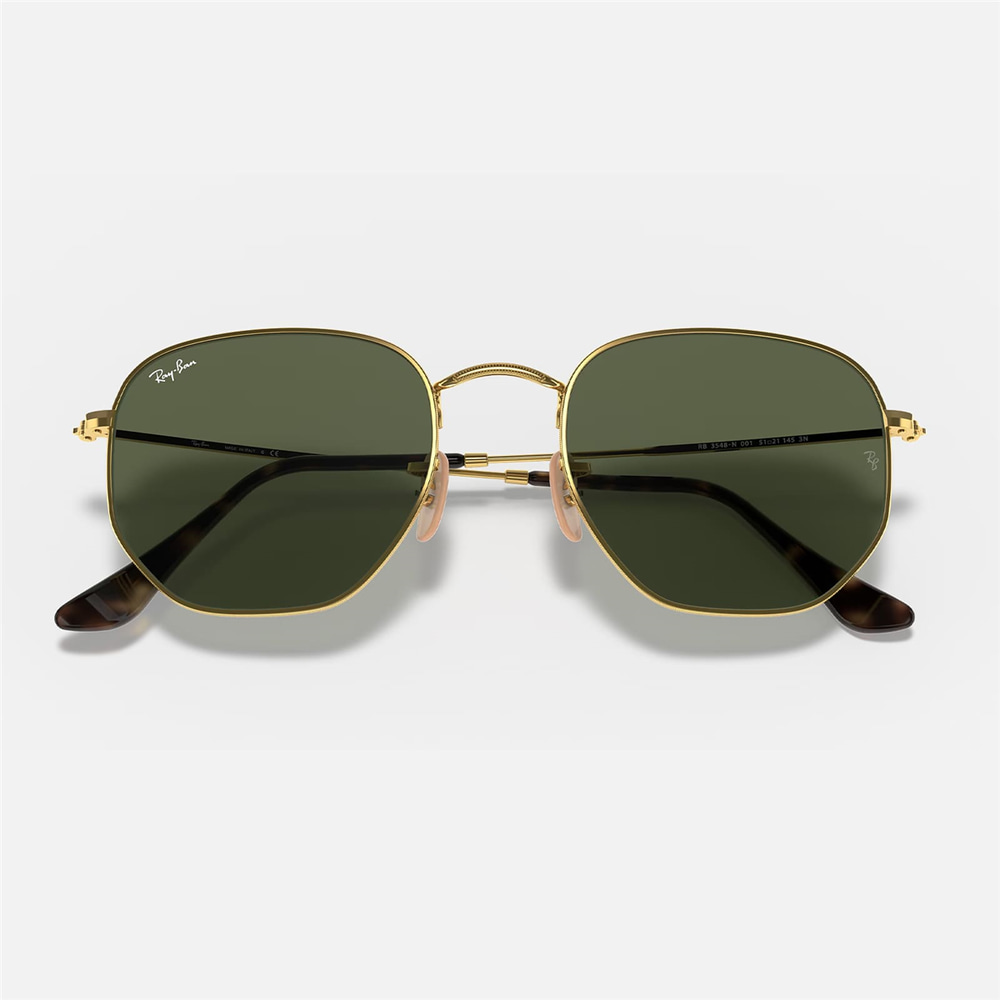 Ray-Ban Hexagonal RB 3548N 001 54