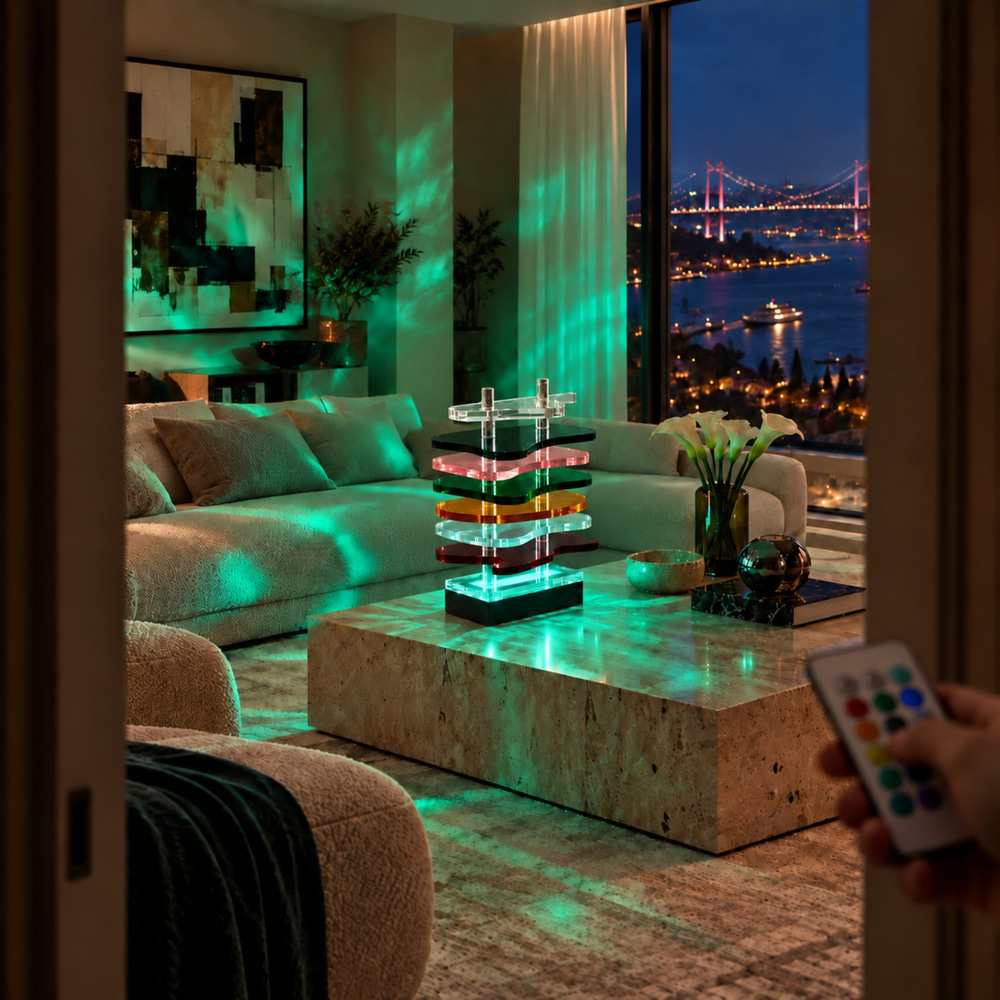 FLUX | Akrilik LED Masa Lambası 