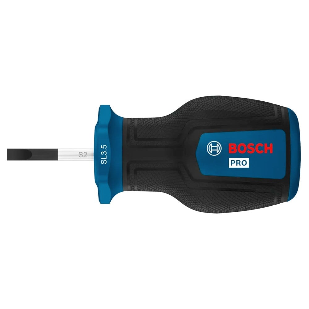 BOSCH Düz Uçlu Topaç Tornavida Pro SL 0.6 x 3.5 x 25 mm
