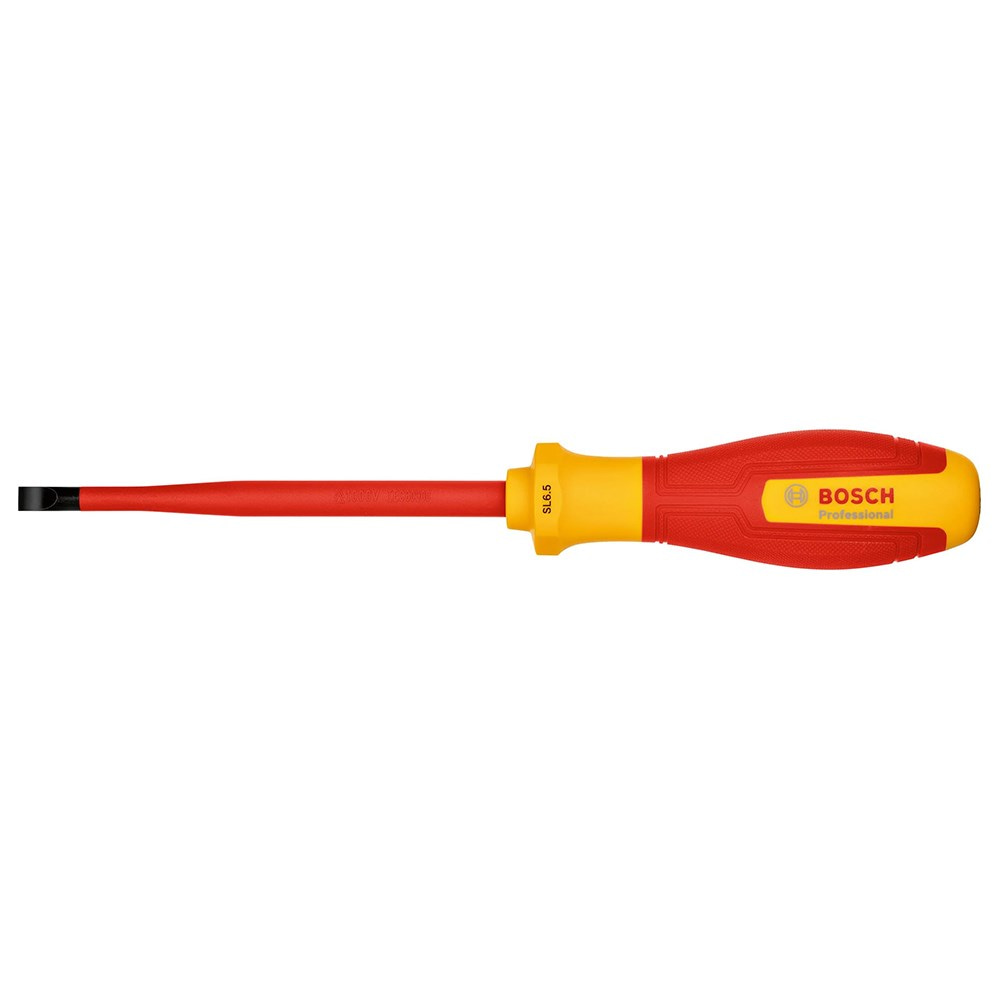 BOSCH Düz Uçlu Tornavida Izoleli PRO VDE 6.5 x 125 mm