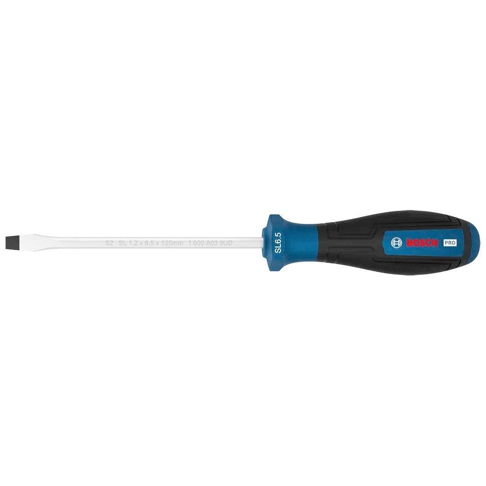 BOSCH Düz Uçlu Tornavida Pro SL 1.2 x 6.5 x 125 mm