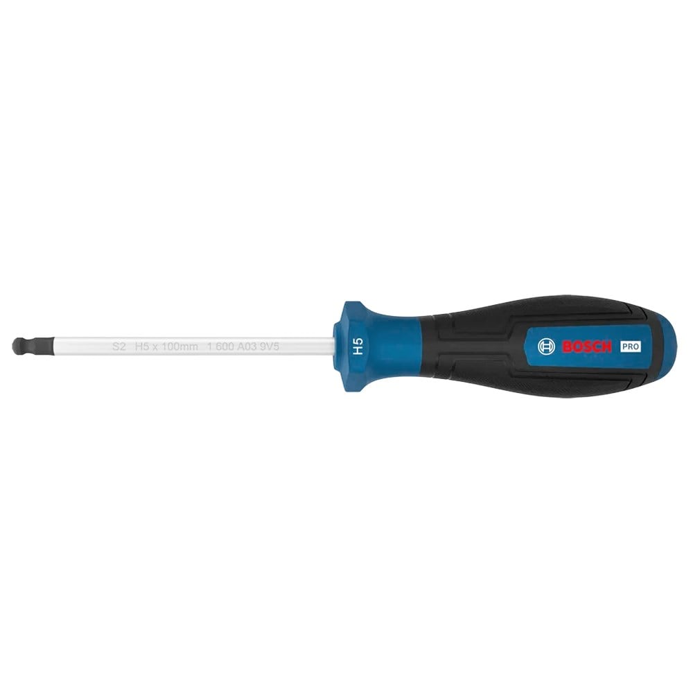 BOSCH H5 Allen Uçlu Tornavida 100 mm