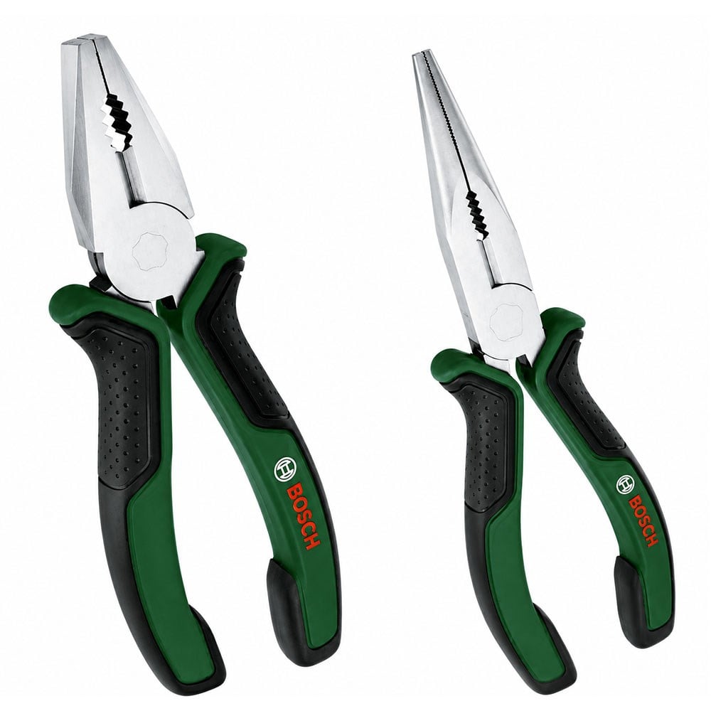 BOSCH Pense Seti - Kombine Pense ve Kargaburun 2 Parça