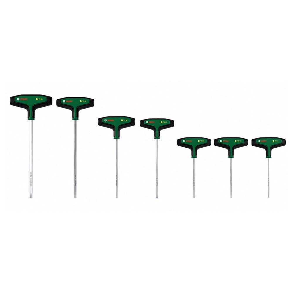 BOSCH T Saplı Torx Uçlu Tornavida Seti 7 Parça