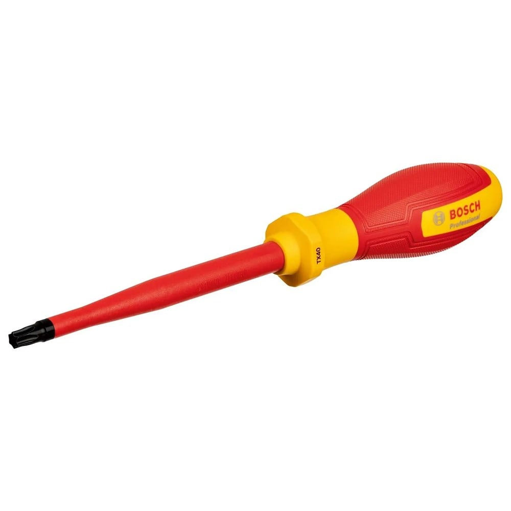 BOSCH T40 Torx Uçlu Tornavida Izoleli PRO VDE 125 mm
