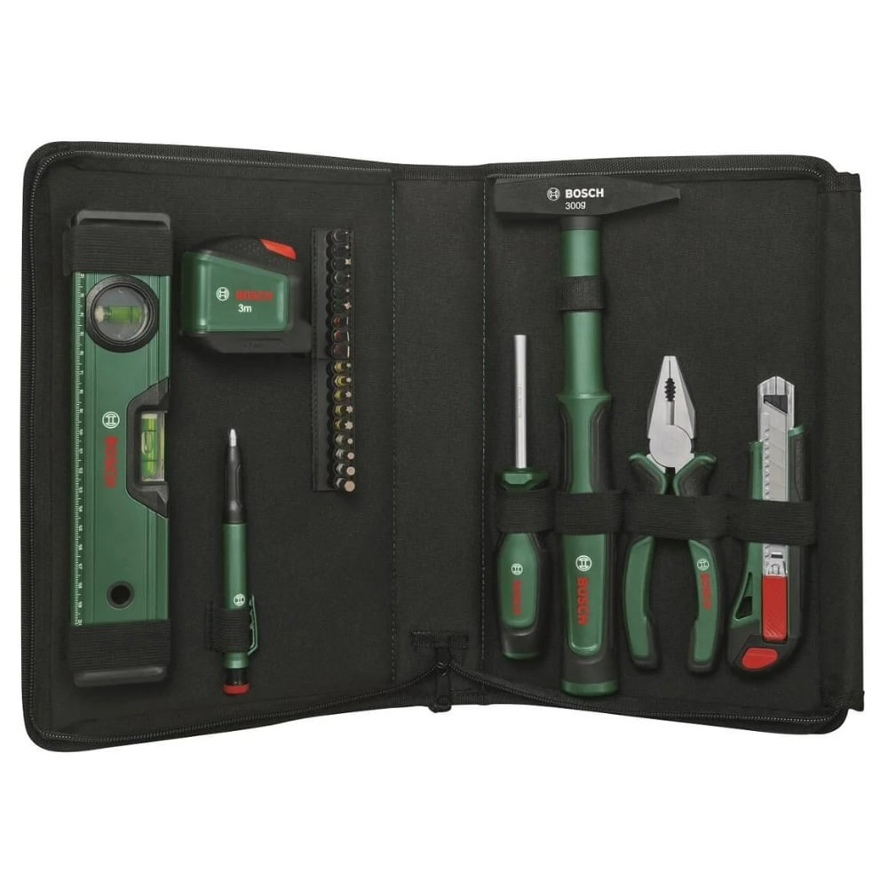 BOSCH 1600A02BY6 Dolu Takım Çantası - El Aleti Seti Universal Set 1 25 Parça