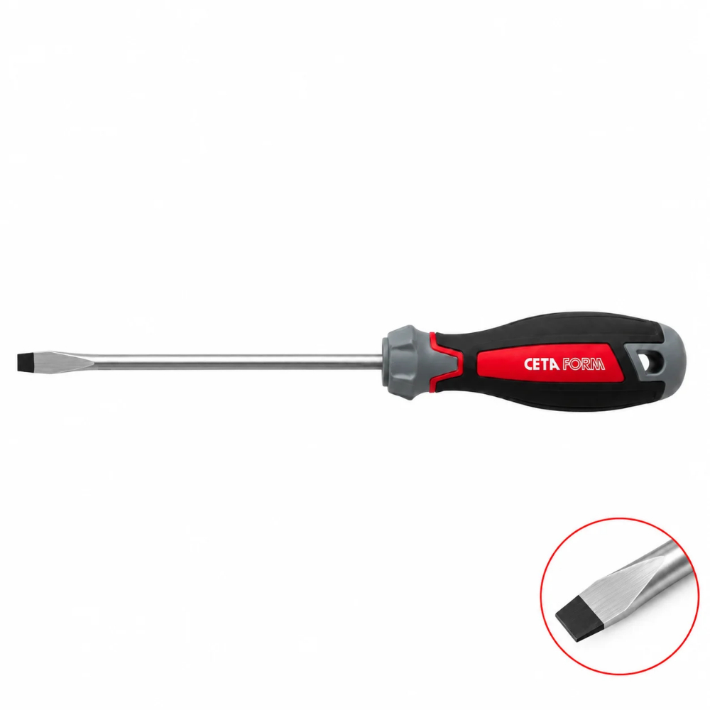 CETA FORM Düz Uçlu Tornavida C-Plus 5.5 x 125 mm