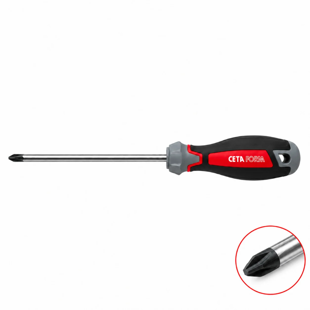 CETA FORM Yıldız Uçlu Tornavida C-Plus PH0 x 80 mm