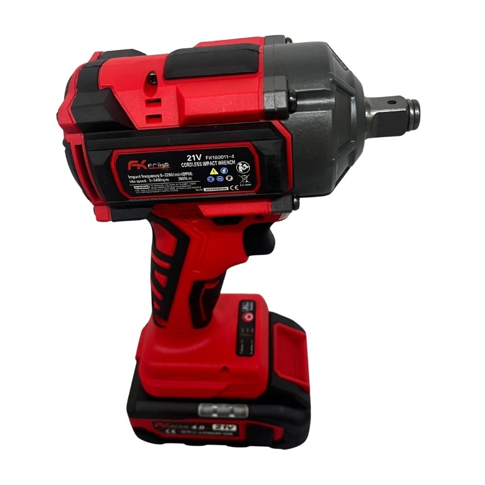 FRIKO 1/2 Akülü Somun Sıkma ve Sökme Makinesi Çift Akülü 21V 4 Ah 380 Nm