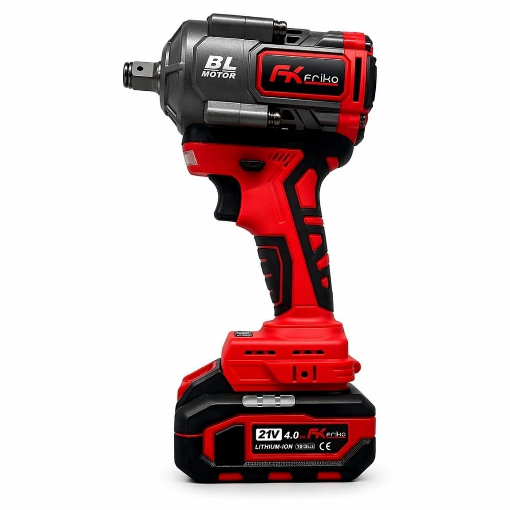 FRIKO 1/2 Akülü Somun Sıkma ve Sökme Makinesi Çift Akülü 21V 4 Ah 650 Nm