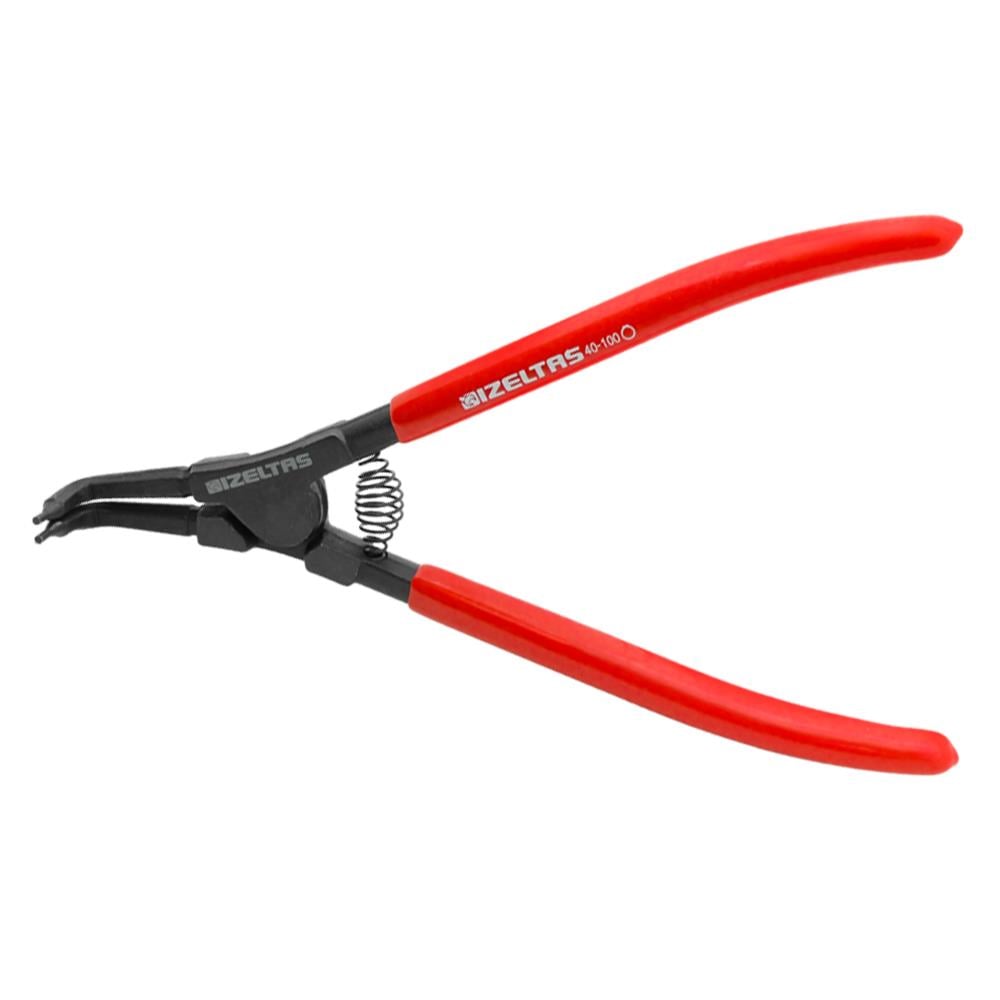 IZELTAS Dış Segman Pensi Eğri Uçlu 170 mm