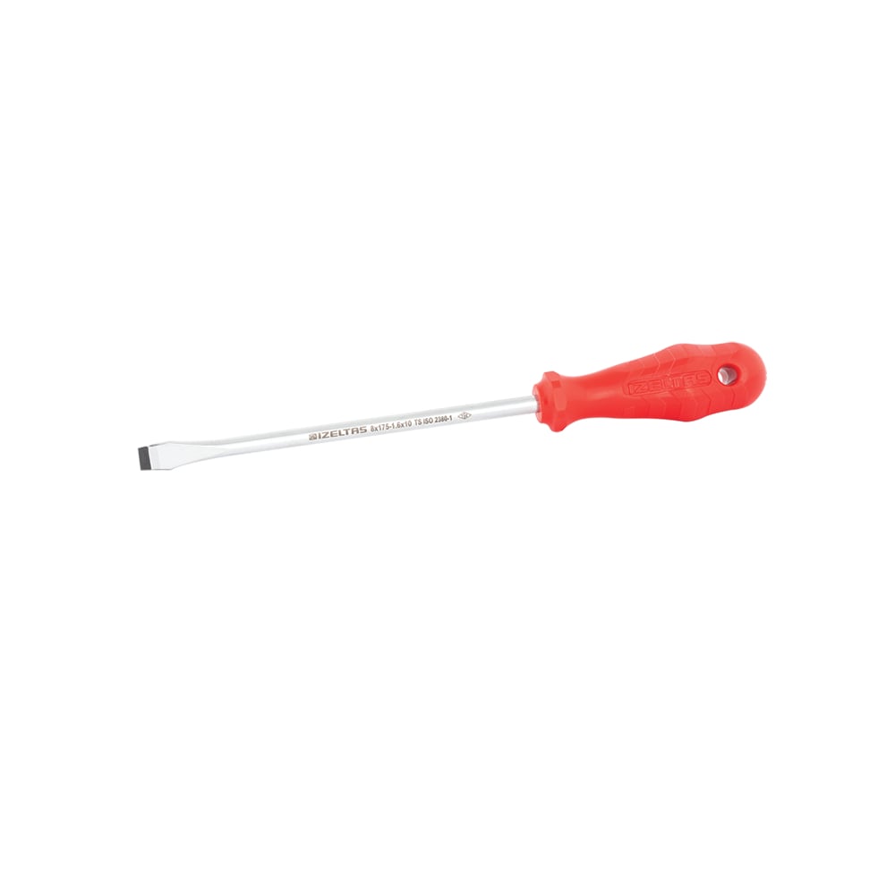 IZELTAS Düz Uçlu Tornavıda Opak Seri 4 x 80 mm