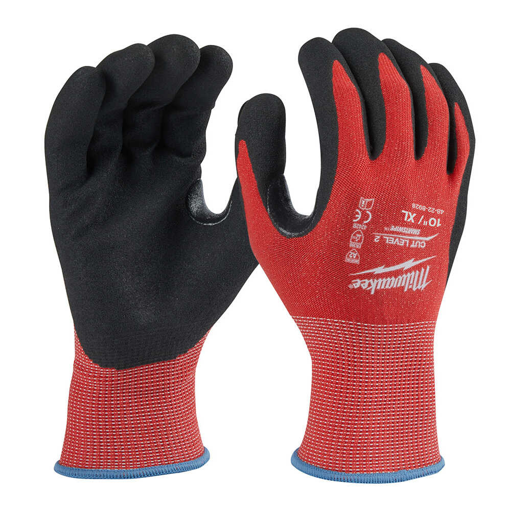 MILWAUKEE 2. Derece Kesik Korumalı Nitril Eldiven XL /10