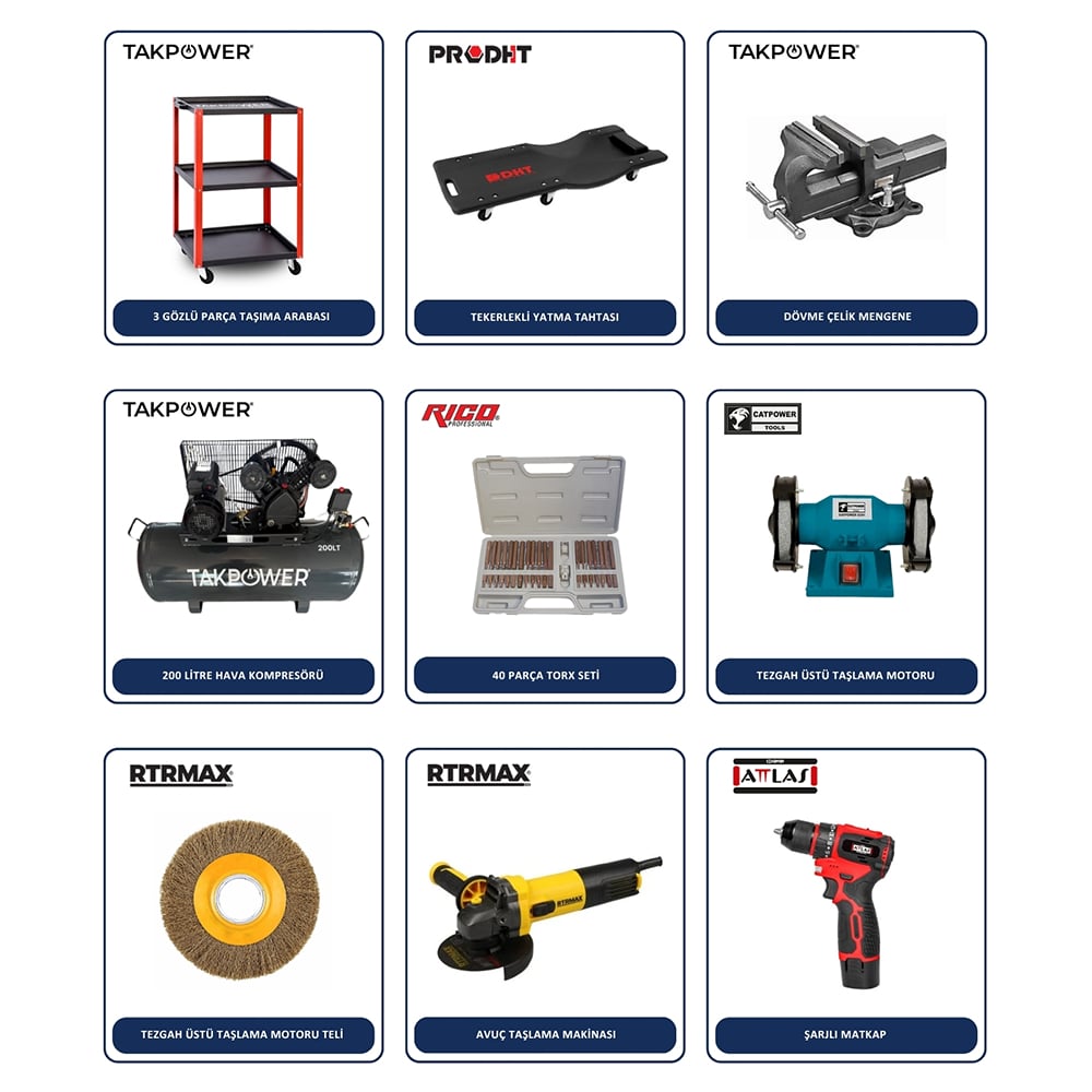 Motor Mekanik Servis Kurulum Paketi