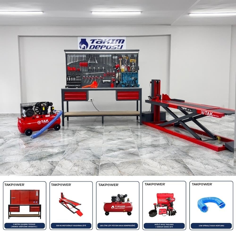 Motosiklet Servis Kurulum Paketi