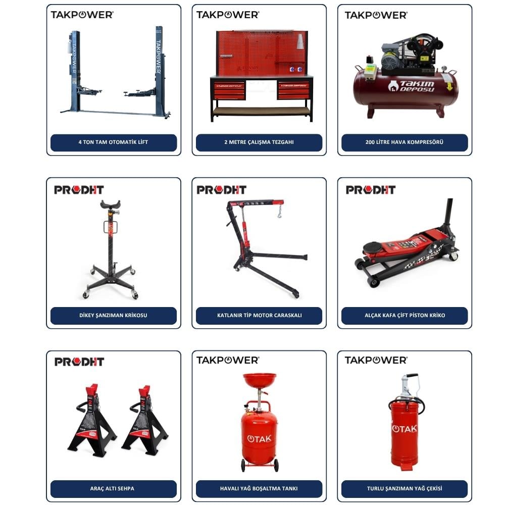 Pro Motor Mekanik Servis Kurulum Paketi