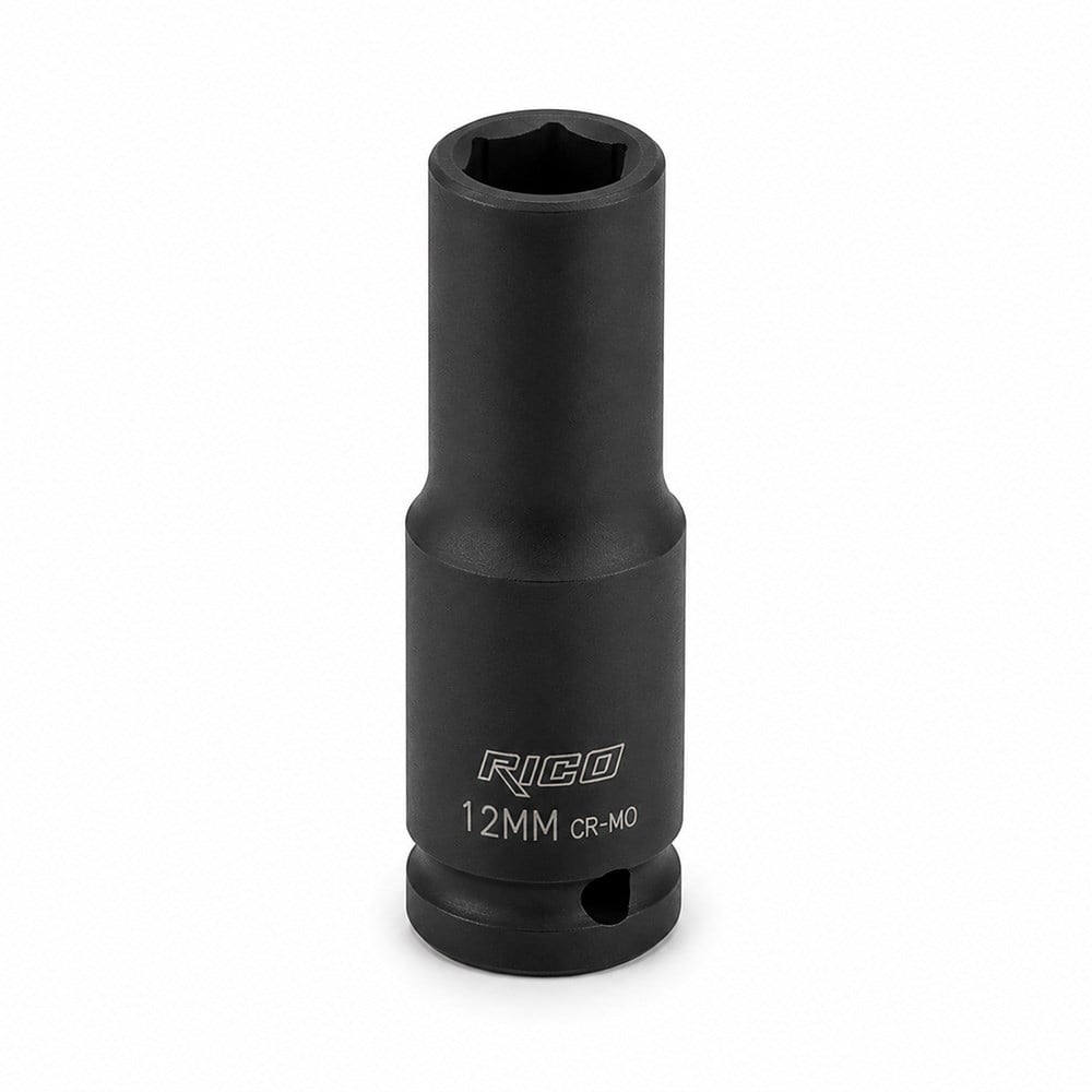 RICO 1/2 Altı Köşe Havalı Derin Lokma 12 mm