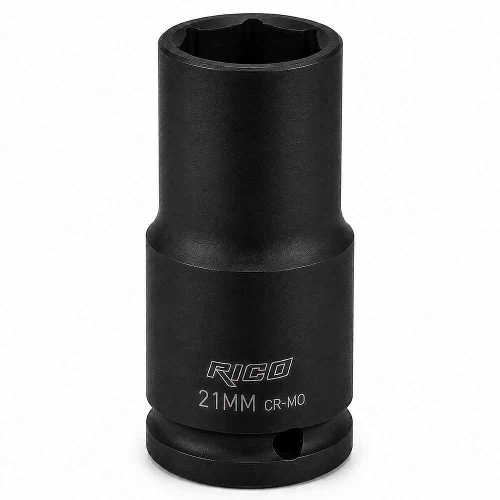 RICO 1/2 Altı Köşe Havalı Derin Lokma 21 mm