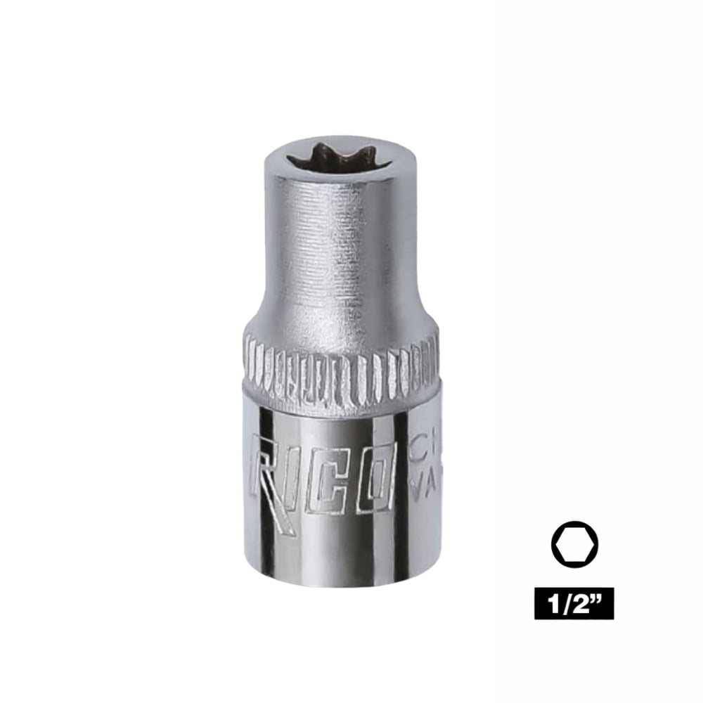 RICO 1/2 E8 Torx Lokma