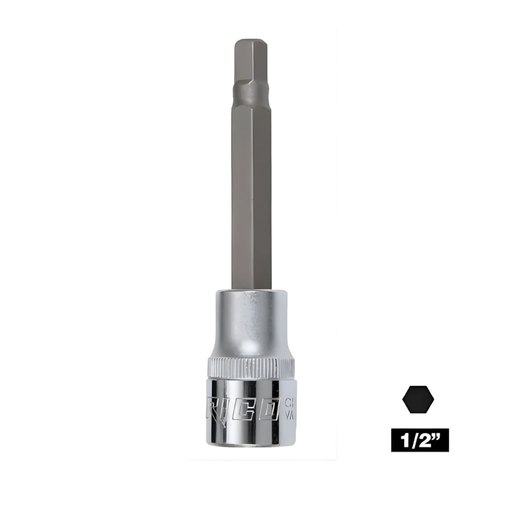 RICO 1/2 H4 Lokmalı Allen Uç Uzun 4 mm