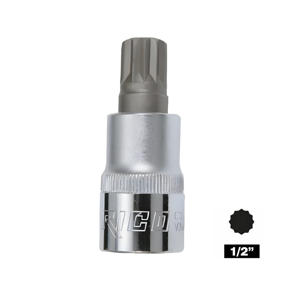 RICO 1/2 M10 Lokmalı Bits Uç Kısa 58 mm