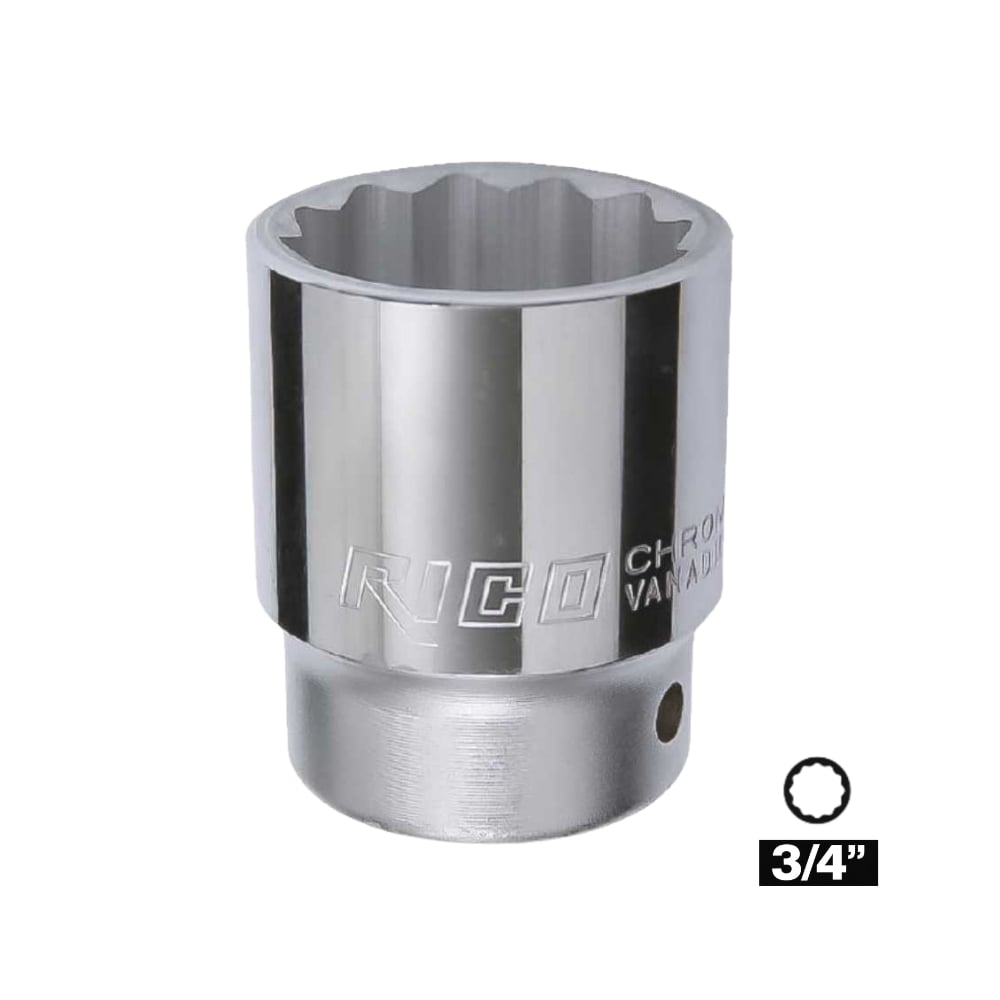 RICO 3/4 On İki Köşe Ağır Lokma 17 mm