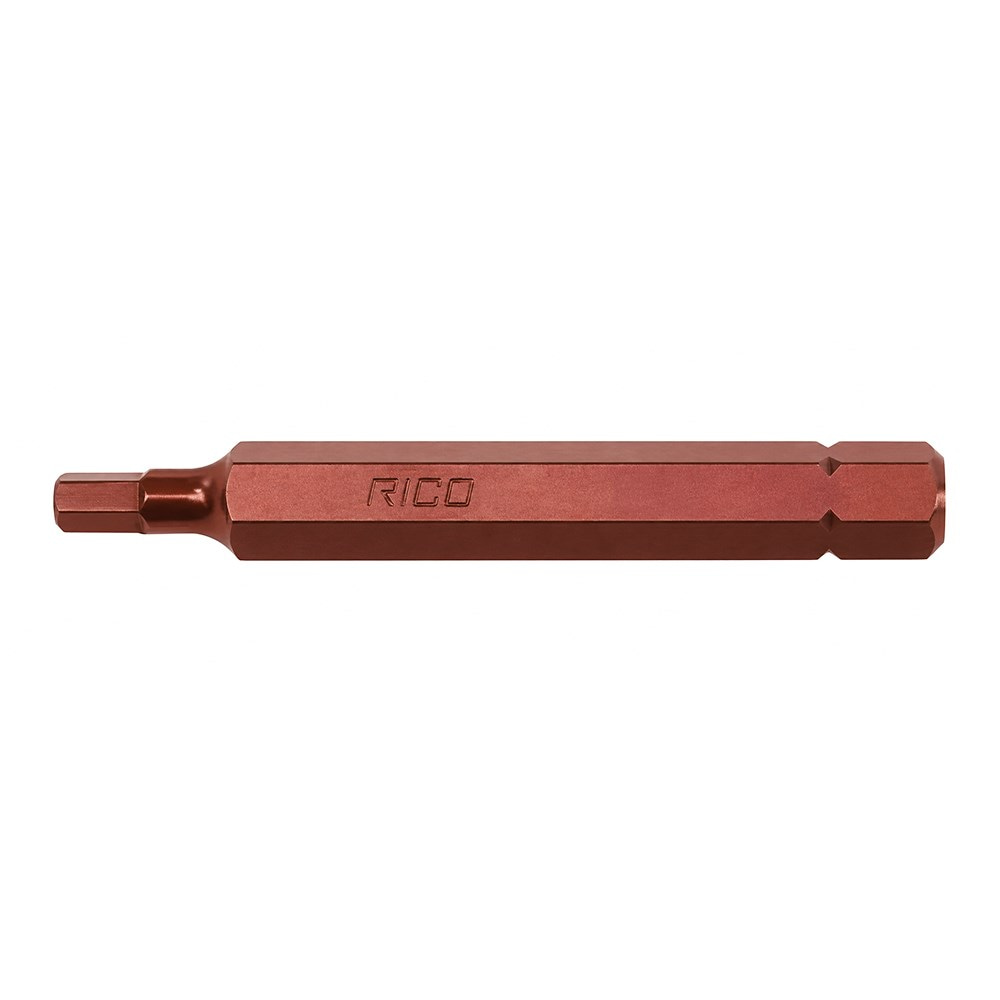 RICO H12 Bits Uç Mıknatıslı Kırmızı 75 x 10 mm