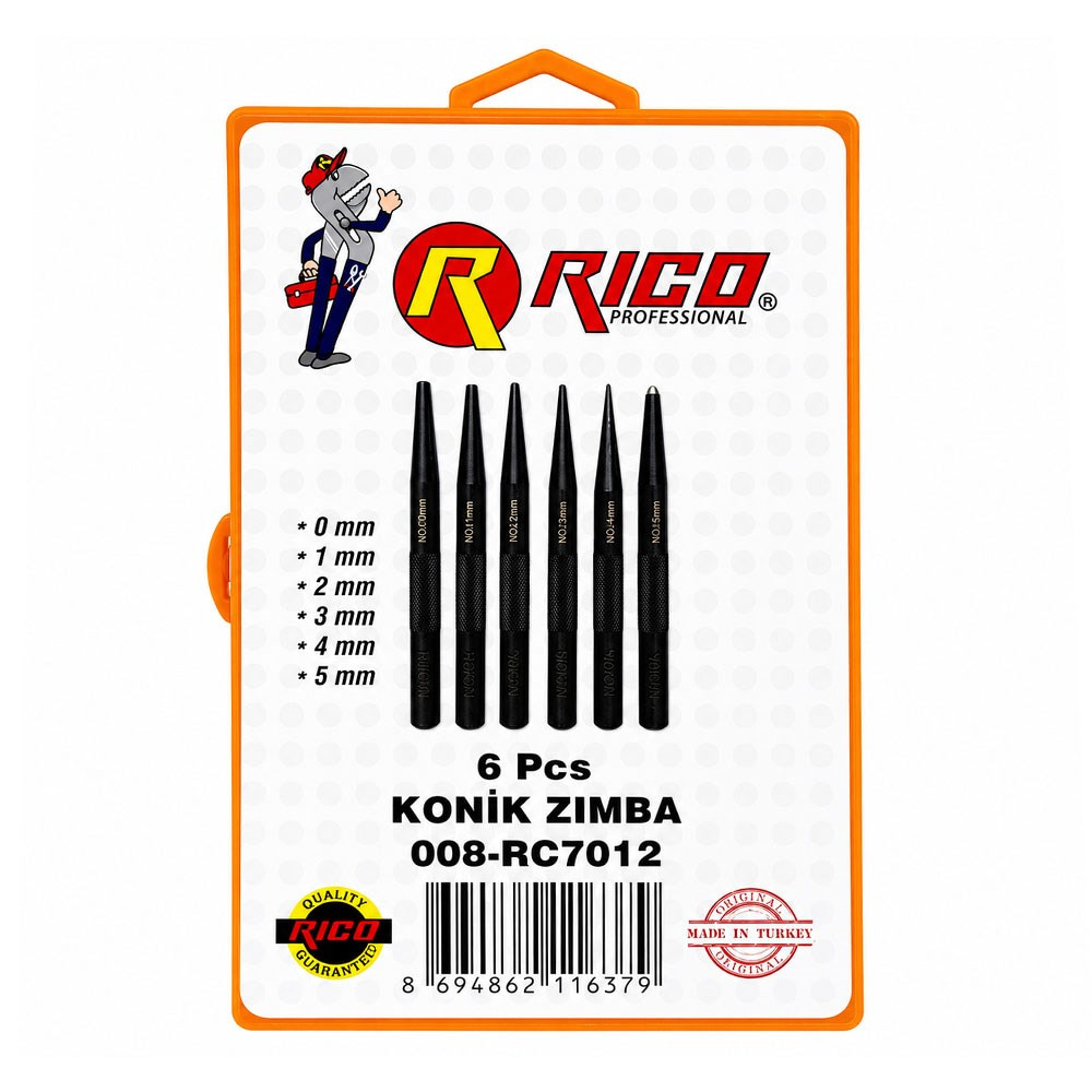 RICO Konik Zımba 6 Parça