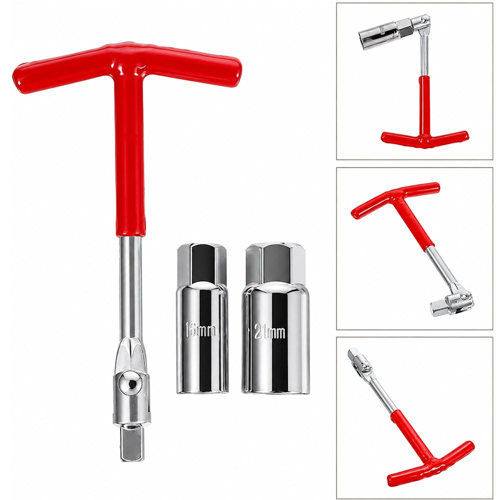 RICO T Kollu Mafsallı Buji Lokma Anahtarı 16 - 21 mm