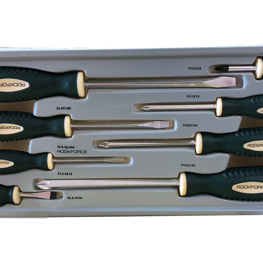 ROCKFORCE Darbeli Tornavida Takımı 8 Parça