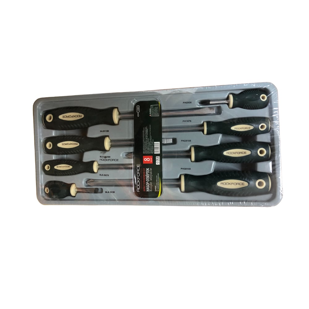 ROCKFORCE Darbeli Tornavida Takımı 8 Parça