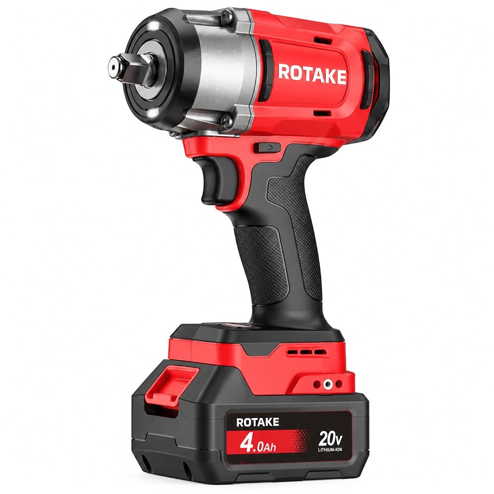 ROTAKE T3 1/2 Akülü Darbeli Somun Sıkma ve Sökme Makinesi 20V 4.0Ah 1880 Nm