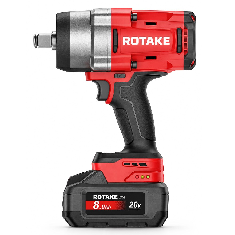 ROTAKE T5 3/4 Akülü Darbeli Somun Sıkma ve Sökme Makinesi 20V 8.0Ah 2400 Nm