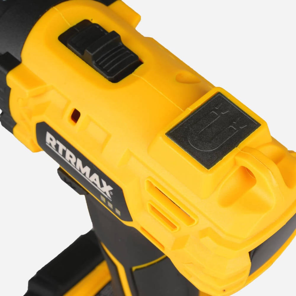 RTRMAX RTM350 Şarjlı Matkap 18V Çift Akülü 1.5 Ah