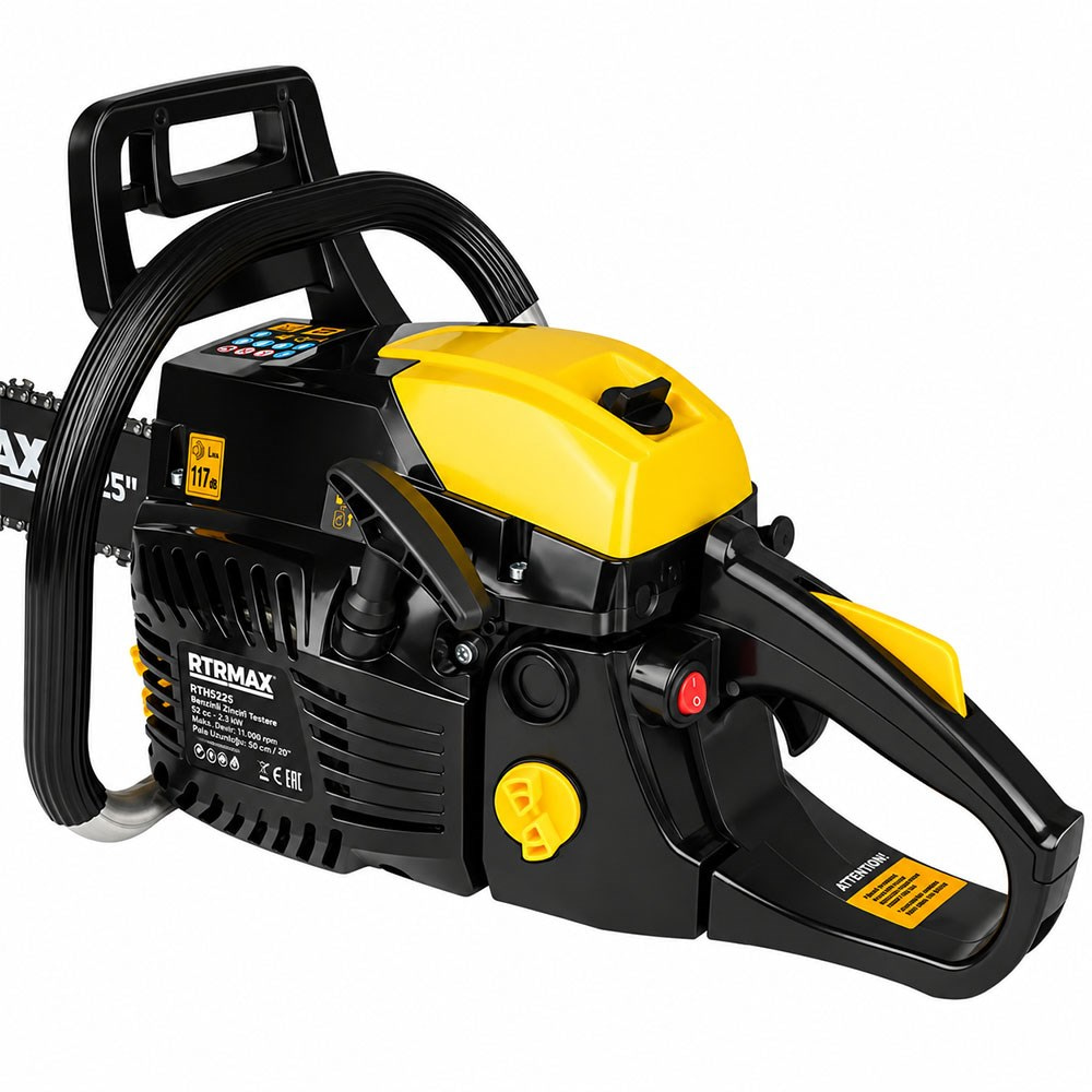 RTRMAX RTM960 Benzinli Ağaç Kesme Motoru 57 cc 3Hp 45 cm Pala
