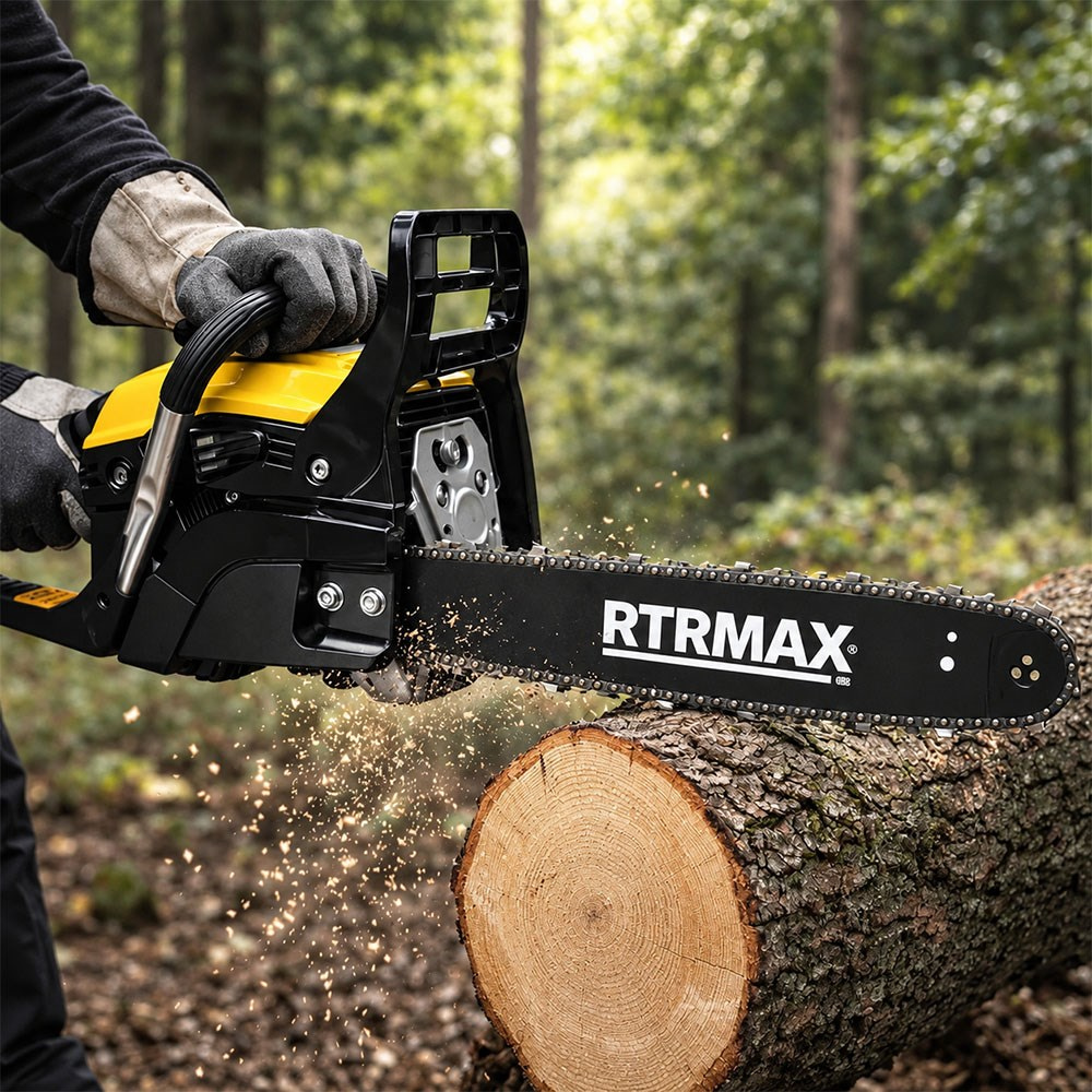 RTRMAX RTM960 Benzinli Ağaç Kesme Motoru 57 cc 3Hp 45 cm Pala