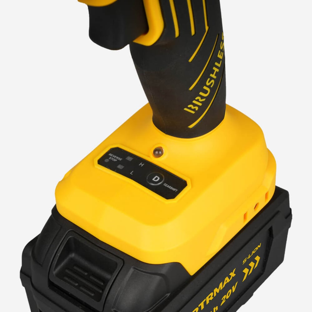 RTRMAX RTS5020 Şarjlı Torklu Vidalama Kömürsüz Çift Akülü 20V 4Ah