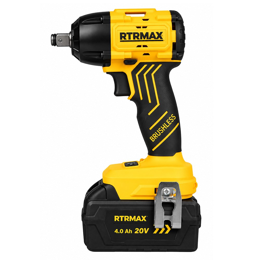 RTRMAX RTS5030 1/2 Akülü Somun Sıkma ve Sökme Makinesi Kömürsüz 350Nm 20V 4Ah