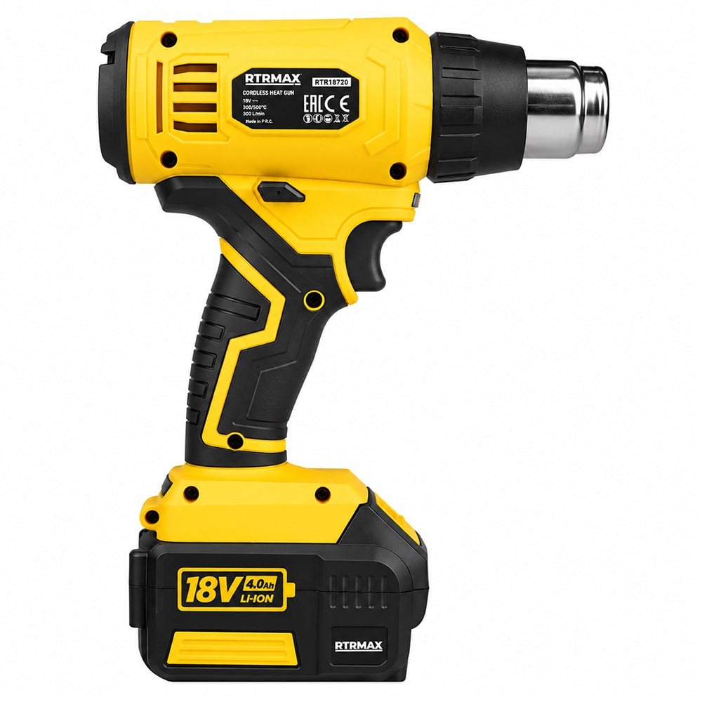 RTRMAX RTX1872B Şarjlı Sıcak Hava Tabancası X-Lion - (Aküsüz)