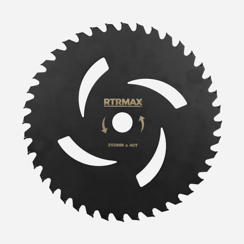 RTRMAX RTY125 Tırpan Testeresi Elmas 40 Diş 250 mm