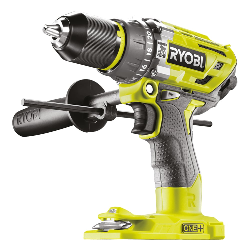 RYOBI R18PD7-0 Darbeli Matkap Kömürsüz 18V Li-Ion - (Aküsüz)