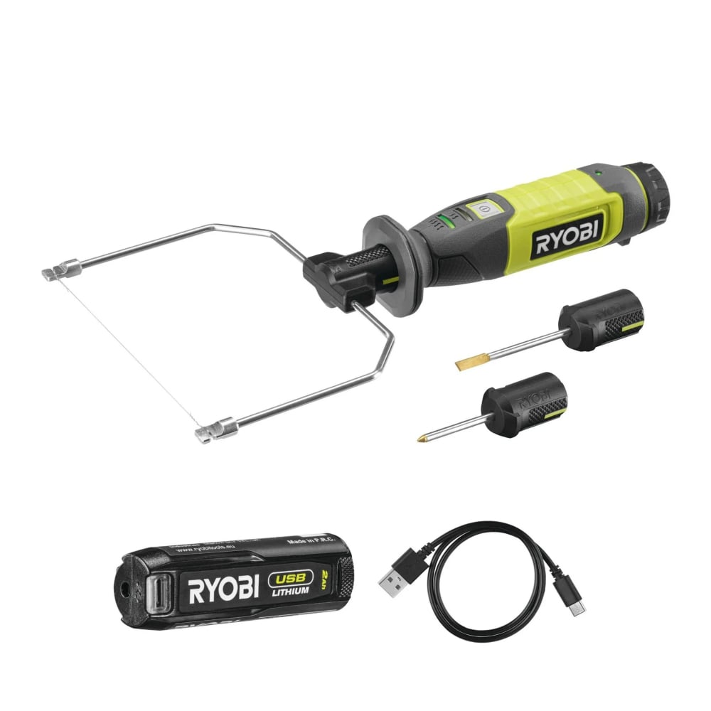 RYOBI RHC4-120G Akülü Köpük Kesme ve Sıcak Kesim Kalemi 4V Li-Ion 2 Ah