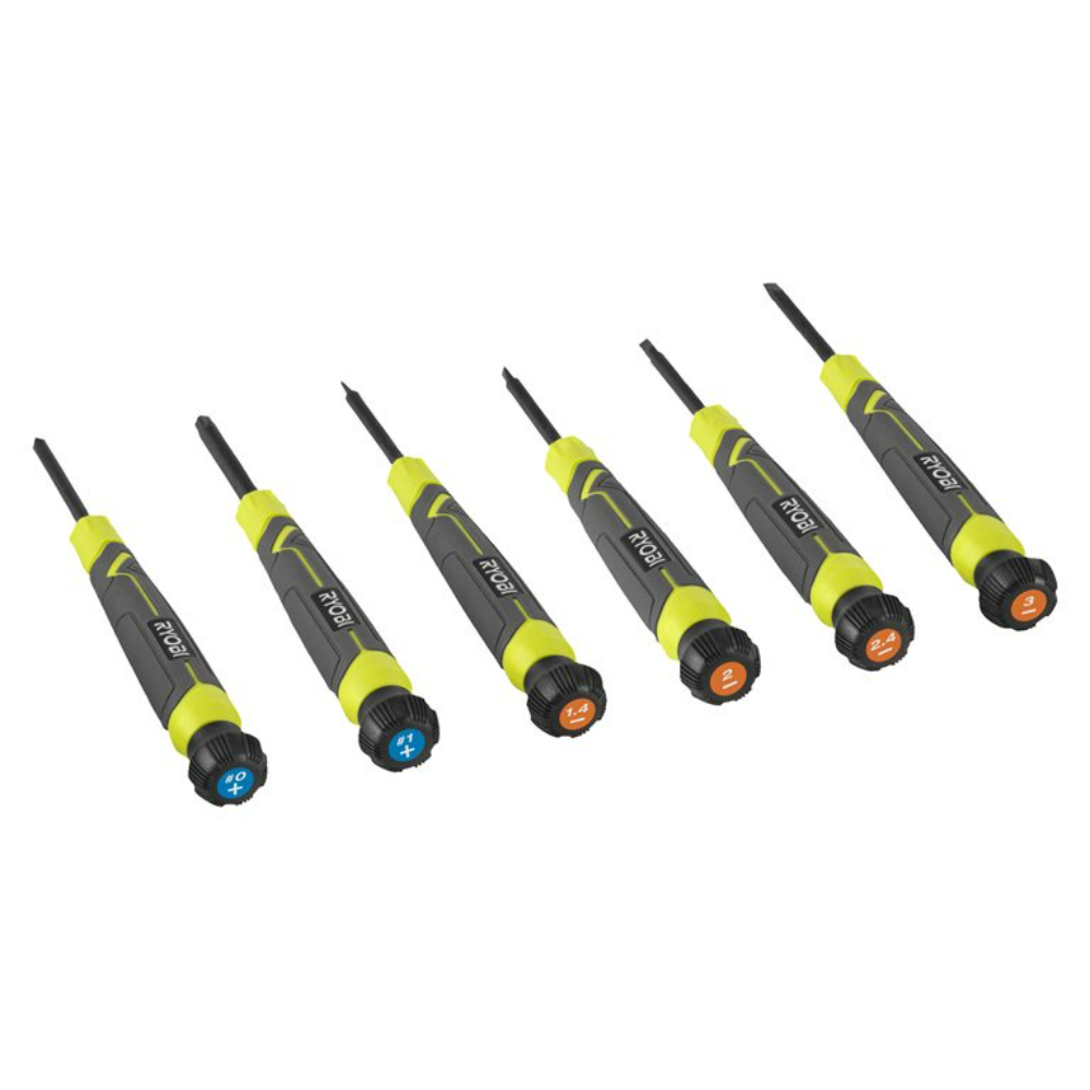 RYOBI Saatçi Tornavida Takımı 6 Parça
