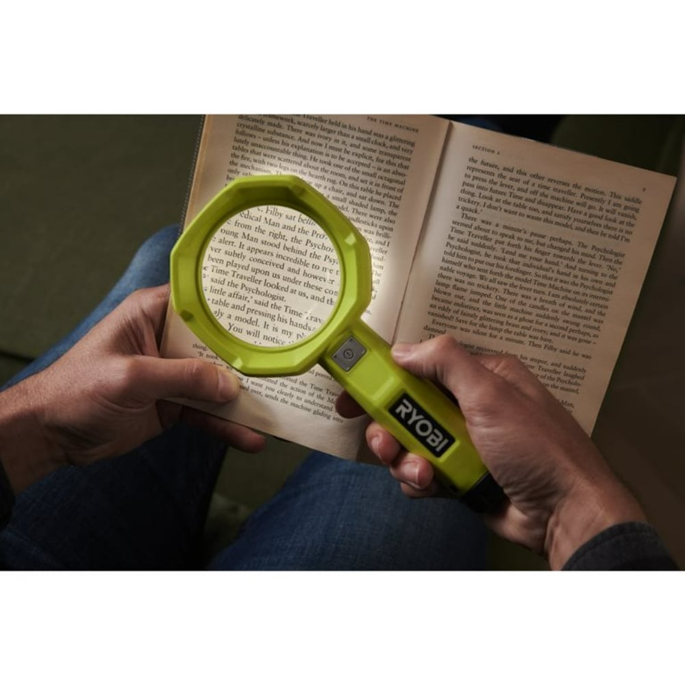 RYOBI RML4-120G Akülü Büyüteçli Led Lamba 4V Li-Ion