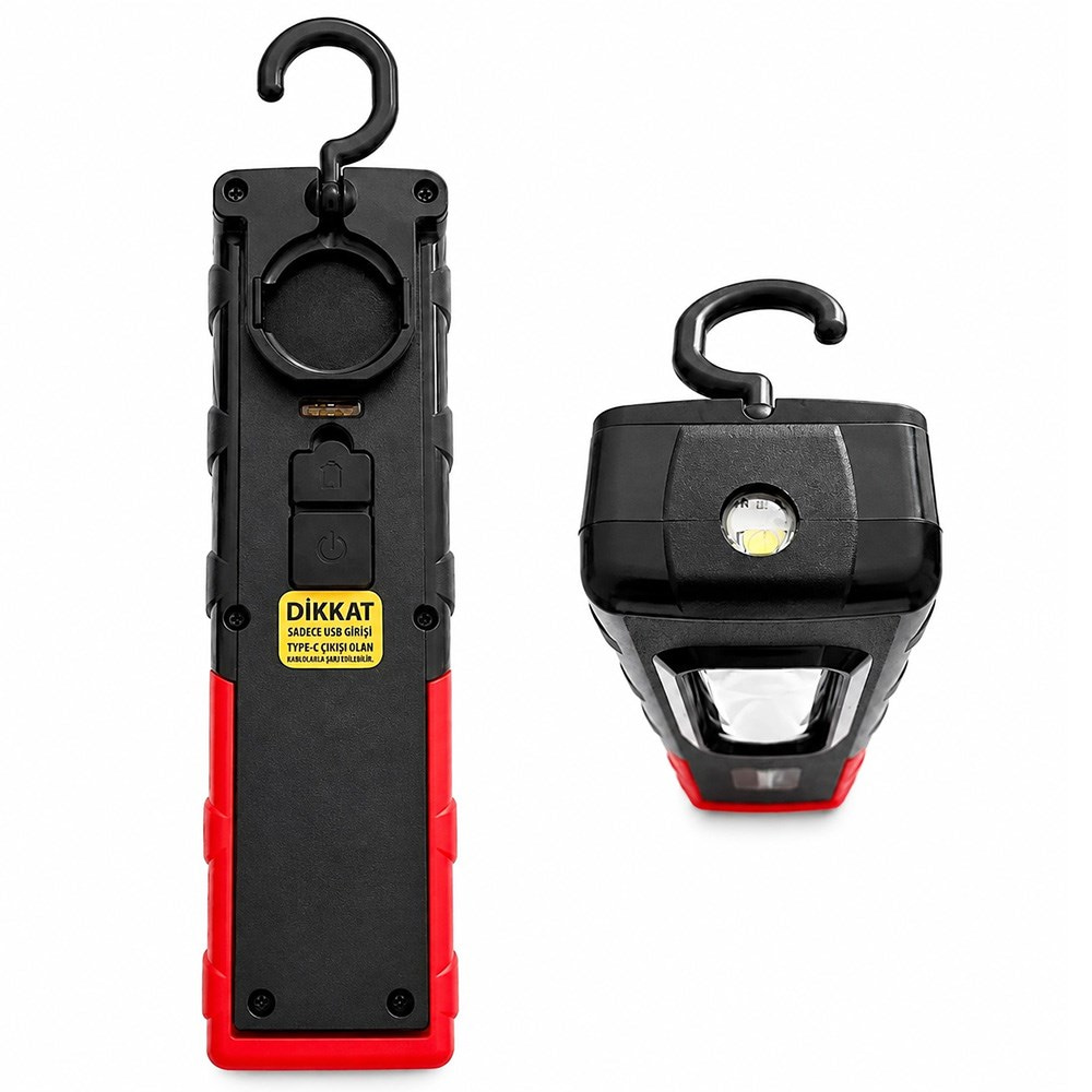 SAPPOWER IW-LF-01 Şarjlı Led Çalışma Lambası 400 Lümen