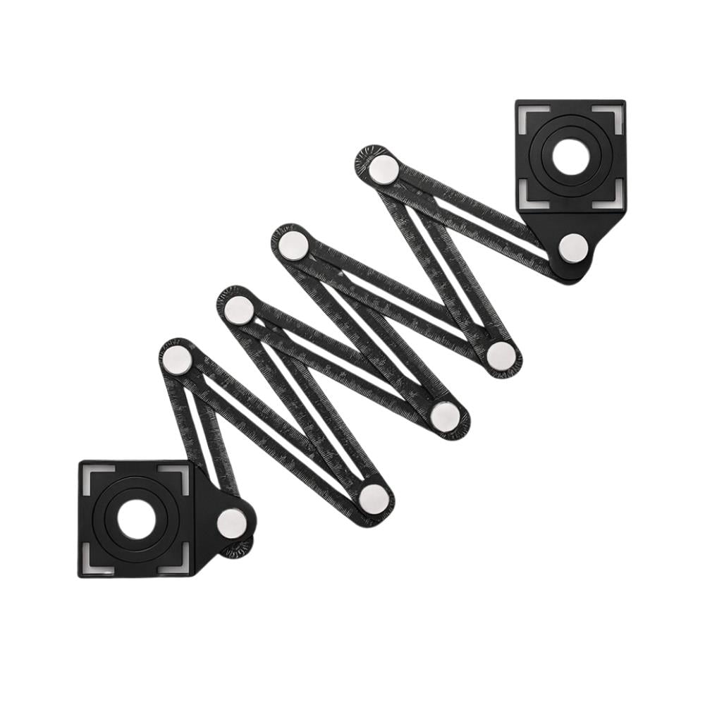 Shijing Tools Akıllı Katlanır Gönye 8 Kat Çok Açılı Ölçüm Cetveli