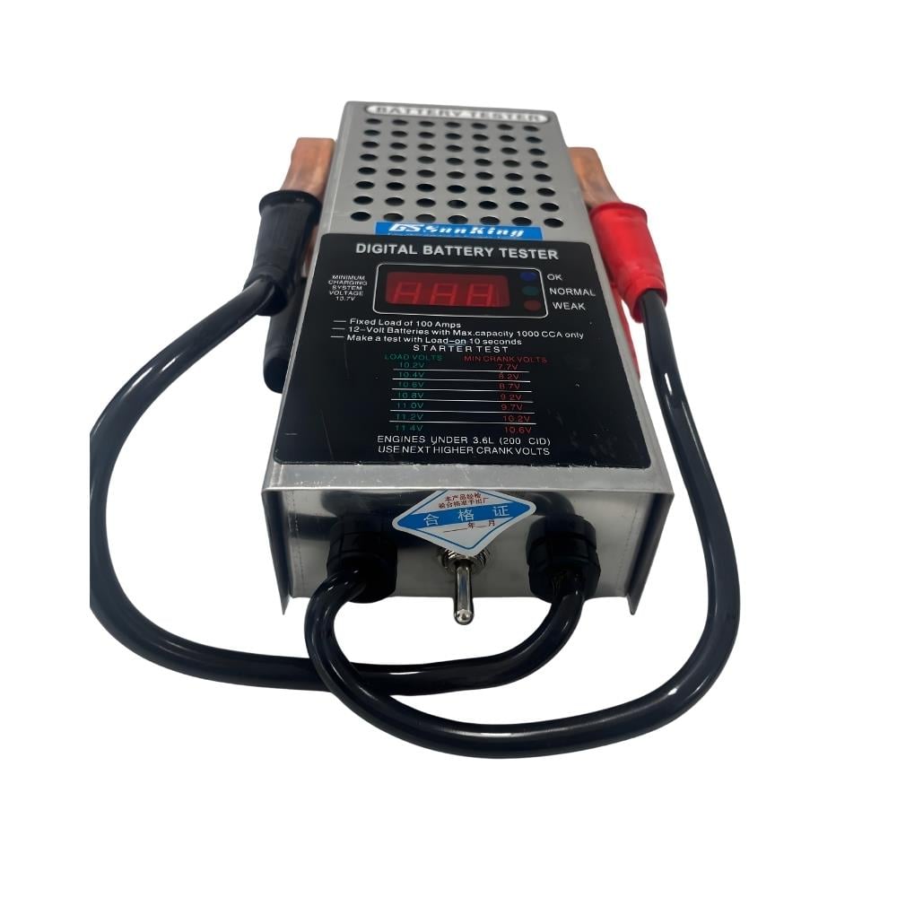 SUN KING 12 Volt Dijital Akü Test Cihazı