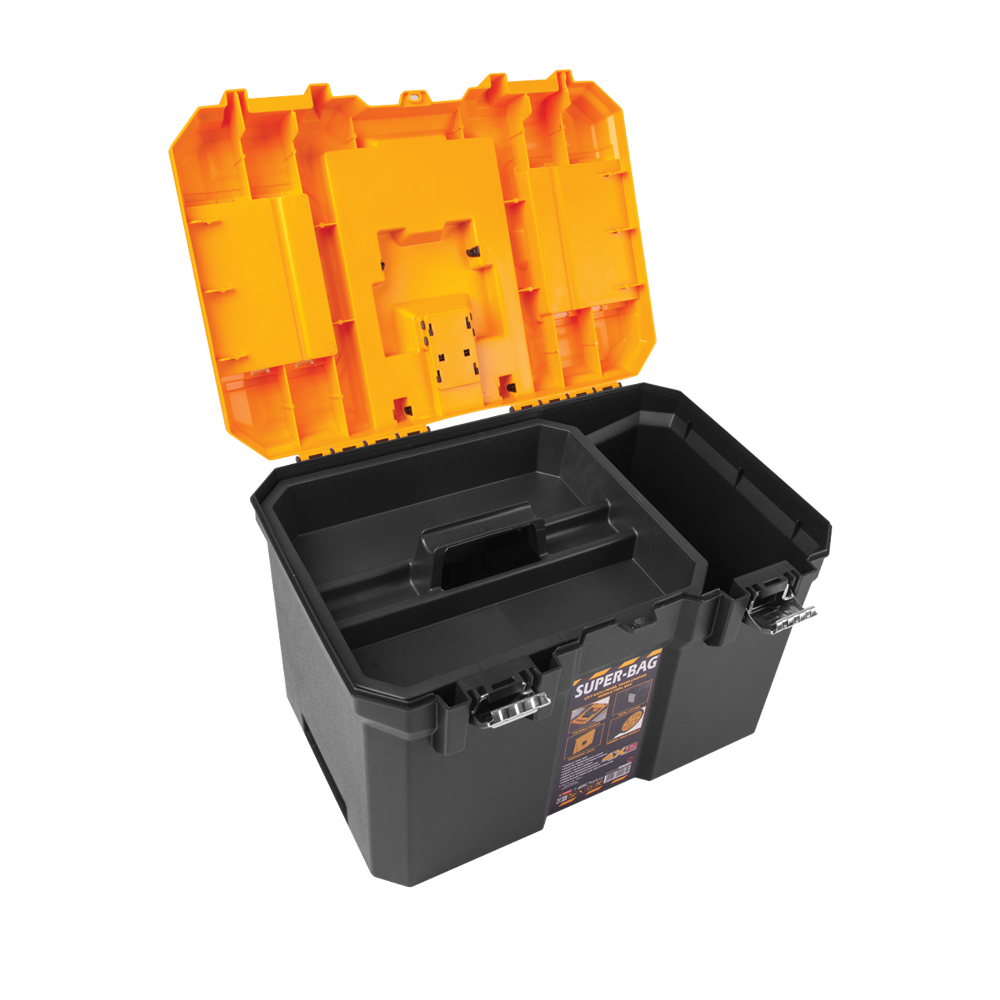 Süper Bag ASR-5070 Çift Katlı Mobil Tekerlekli Takım Çantası Geniş Hacim